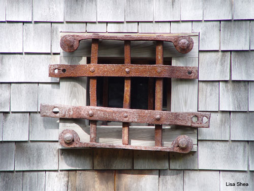 Nantucket Jail Window by Lisa Shea